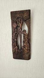 Handgesneden Houten Wandpaneel, Ophalen of Verzenden