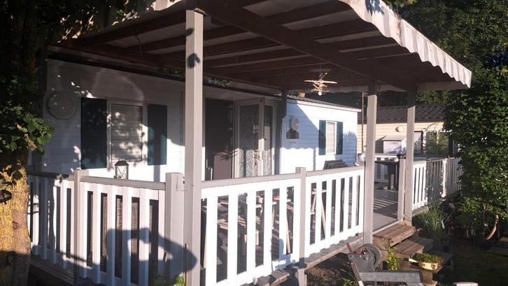 Stacaravan 9m² bij 4 m² aan zee Baai van de Somme, Caravans en Kamperen, Stacaravans, Ophalen of Verzenden