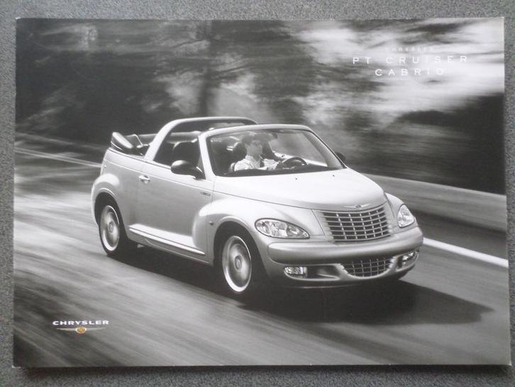 Chrysler PtCruiser Cabrio Brochure, Boeken, Auto's | Folders en Tijdschriften, Ophalen of Verzenden