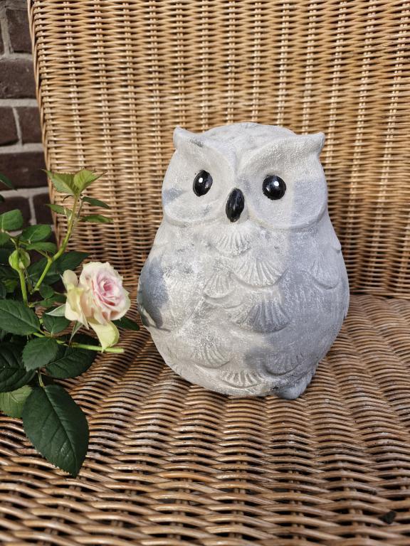 uil van beton, Verzamelen, Beelden en Beeldjes, Nieuw, Dier, Ophalen of Verzenden
