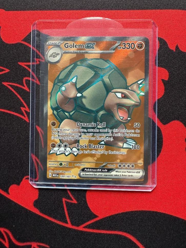 Pokémon 151 Golem Ex (MEW 189), Hobby & Loisirs créatifs, Jeux de cartes à collectionner | Pokémon, Comme neuf, Cartes en vrac