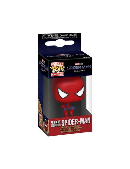 Funko Pocket POP Keychain Marvel Spider Man - Spider Man, Collections, Jouets miniatures, Neuf, Envoi
