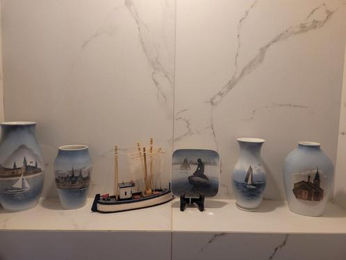 Royal Copenhagen set..puike staat, Huis en Inrichting, Woonaccessoires | Vazen, Zo goed als nieuw, Ophalen of Verzenden