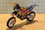 Toby Price KTM 450 Dakar Rally Red Bull 1:18 #1 Bburago, Hobby en Vrije tijd, Ophalen of Verzenden, Nieuw, Motor, Burago