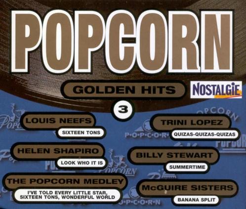 Popcorn Golden Hits 3 - dubbel Cd = Mint, Cd's en Dvd's, Cd's | R&B en Soul, Zo goed als nieuw, Soul of Nu Soul, 1960 tot 1980