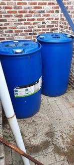 200l  blauwe vaten voor afvoer water, Ophalen