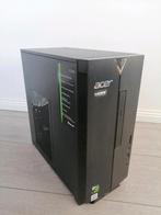 Gaming PC Acer TC-895 GTX1650 I5 8GB SSD 256Gb 1TB + MSI 24", Met videokaart, Acer, Intel Core i5, Gebruikt