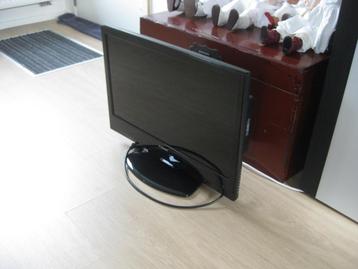 TV 24 Vision dvd combi met ophangbeugel en afstandbediening, Ophalen, Gebruikt, Dvd