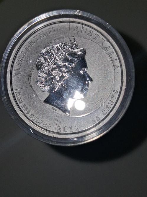 Lunar II 1/2 oz (2012), Postzegels en Munten, Edelmetalen en Baren, Zilver, Ophalen of Verzenden