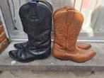 Cowboy boots, maat 43, kleuren zwart en bruin, Bottes, Brun, Enlèvement, Porté