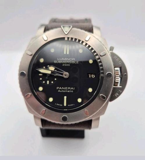 Panerai submersible PAM00364, Bijoux, Sacs & Beauté, Montres | Hommes, Utilisé, Montre-bracelet, Autres matériaux, Enlèvement ou Envoi