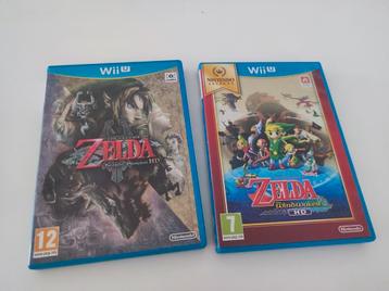 Zelda twilight princess + Zelda wind waker Nintendo wii u 
