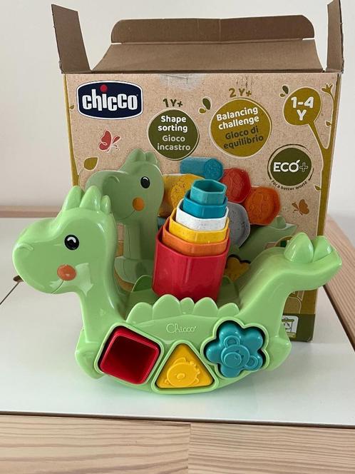 Chicco Activiteitenspeeltje Lino Leaning Dino, Kinderen en Baby's, Speelgoed | Educatief en Creatief, Zo goed als nieuw, Bouwen