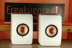 KEF LS50 Wireless II / 2 no stands. Klein deukje. Garantie!, Ophalen of Verzenden, Zo goed als nieuw, Front, Rear of Stereo speakers