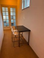 Tafel/bartafel + barkrukken te koop, Huis en Inrichting, Tafels | Statafels, Ophalen, Gebruikt