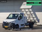 Renault Master 145PK Open Laadbak met Kist Dubbellucht 3,5t, Auto's, 4 cilinders, Renault, Bedrijf, Nieuw
