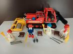 Chasse-neige dameuse déneigeuse + 2 personnages PLAYMOBIL, Enlèvement, Utilisé, Playmobil en vrac