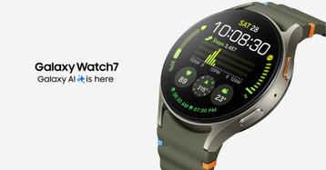 Nieuwe Samsung Galaxy Watch 7 - LTE - 40 mm - GPS - Oproepen beschikbaar voor biedingen