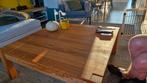 Vol eiken salontafel, Huis en Inrichting, Ophalen of Verzenden, Zo goed als nieuw