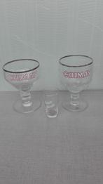 Chimay/2 glazen en 1 galop Stella, Verzamelen, Glas en Drinkglazen, Ophalen of Verzenden, Gebruikt