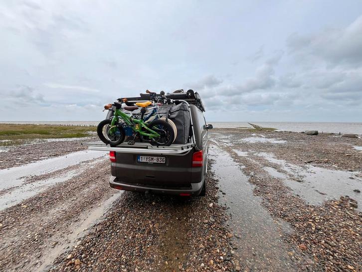 Origineel VW fietsenrek T5, Caravans en Kamperen, Mobilhome-accessoires, Gebruikt, Ophalen