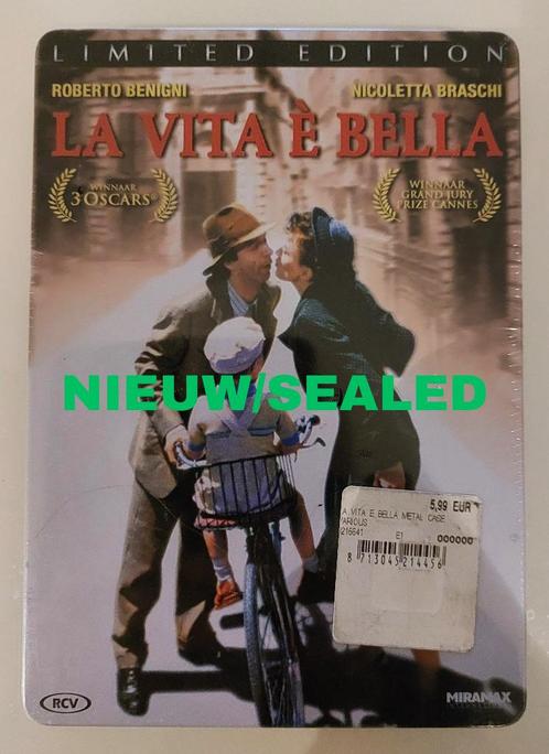 SPLINTERNIEUW IN PLASTIC La Vita E Bella ; holocaust film, CD & DVD, DVD | Action, Neuf, dans son emballage, Guerre, Coffret, Enlèvement ou Envoi