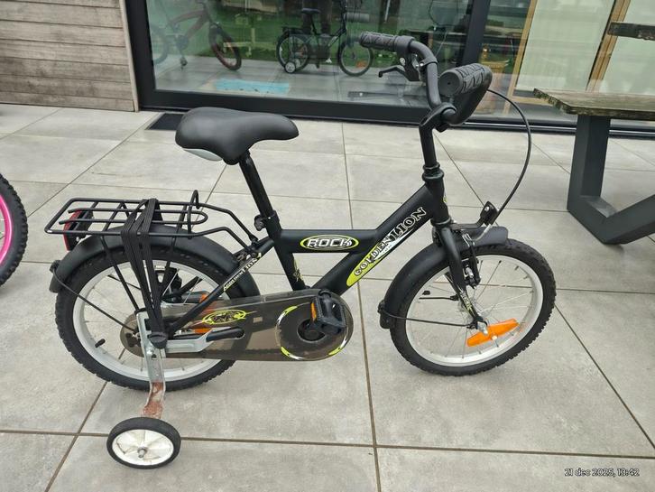 Kinderfiets Golden Lion Rock 16 inch, Fietsen en Brommers, Fietsen | Vouwfietsen, Ophalen