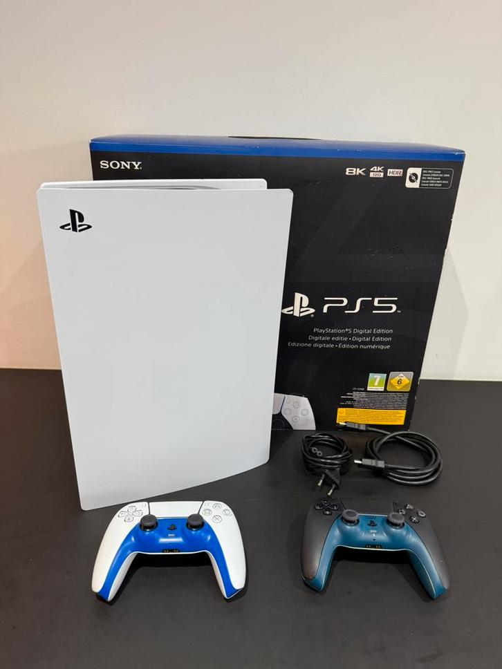 Sony PlayStation PS5 825GB digitaal of Ultra 2-ruil, Games en Spelcomputers, Spelcomputers | Sony PlayStation 5, Zo goed als nieuw