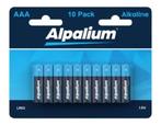 AAA Alkaline Batterijen – Alpalium – 10-Pack – 1,5V – Nieuw, Ophalen of Verzenden, Nieuw