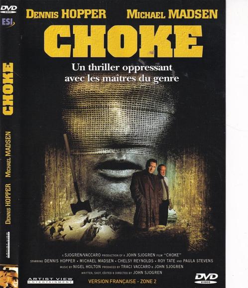 Choke - version Fr. (2001) Dennis Hopper - Michael Madsen, Cd's en Dvd's, Dvd's | Thrillers en Misdaad, Zo goed als nieuw, Actiethriller