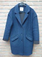 Lange Wollen Jas America Today, Blauw, Ophalen of Verzenden, Zo goed als nieuw, Maat 36 (S)
