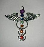 Hangertje caduceus-symbool - 55mm breed - 55mm hoog, Ophalen of Verzenden, Nieuw