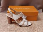 Sergio Turri sandalen hoge hak Wit Maat 38,5 als nieuw, Kleding | Dames, Schoenen, Ophalen, Wit, Zo goed als nieuw, Schoenen met hoge hakken