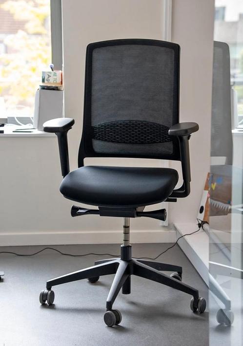 Ergonomische bureaustoel Ahrend Gispen zinn smart, Huis en Inrichting, Bureaustoelen, Zo goed als nieuw, Bureaustoel, Zwart, Ergonomisch