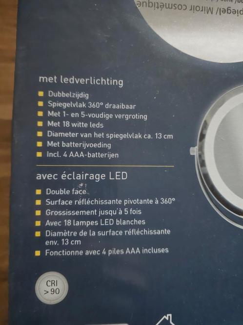 make up spiegel met led, Handtassen en Accessoires, Uiterlijk | Gezichtsverzorging, Nieuw, Ophalen of Verzenden