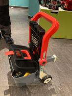 Black + Decker gereedschap koffer + steekwagen, Kinderen en Baby's, Ophalen, Gebruikt, Bouwen, Met geluid