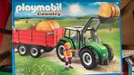 Playmobil tractor, Comme neuf, Ensemble complet, Enlèvement ou Envoi