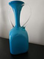 ancien vase en verre bleu, Antiquités & Art, Antiquités | Vases, Enlèvement