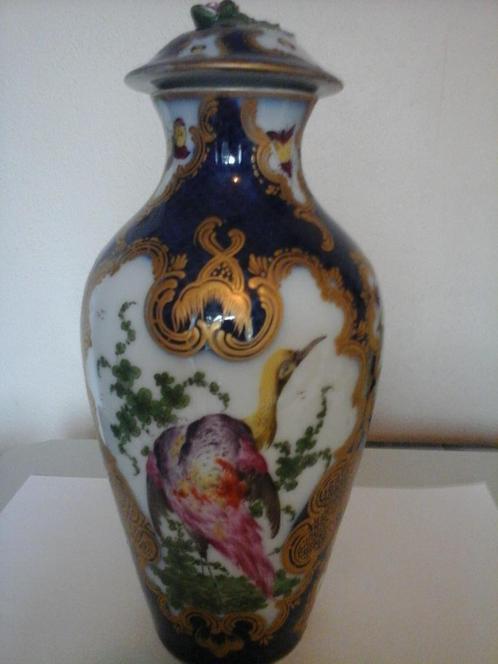 Porseleinen vaas uit het Parijse atelier van Samson, jaren 1, Antiek en Kunst, Antiek | Porselein, Ophalen of Verzenden