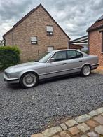 BMW E34 520i 1990 automaat oldtimer, Auto's, BMW, Automaat, Achterwielaandrijving, Leder en Stof, Berline