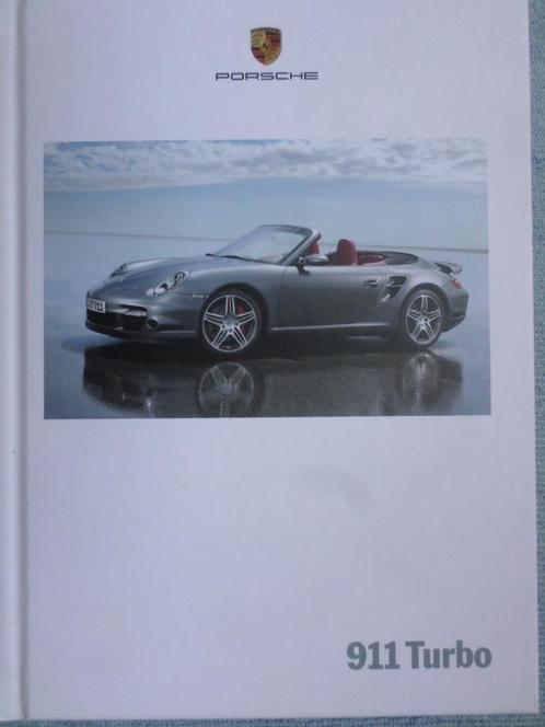 Porsche 911 997 Turbo ZILVER 2008 Franstalige hardcover boek, Boeken, Auto's | Folders en Tijdschriften, Porsche, Verzenden