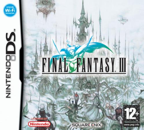 Final Fantasy III (3) (zonder boekje), Games en Spelcomputers, Games | Nintendo DS, Zo goed als nieuw, Role Playing Game (Rpg)