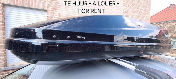 Dakkoffer thule touring L met 420l inhoud TE HUUR, Auto diversen, Dakkoffers, Zo goed als nieuw, Ophalen of Verzenden