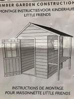 Tuinhuis / speelhuis, Kinderen en Baby's, Ophalen, Nieuw, Hout