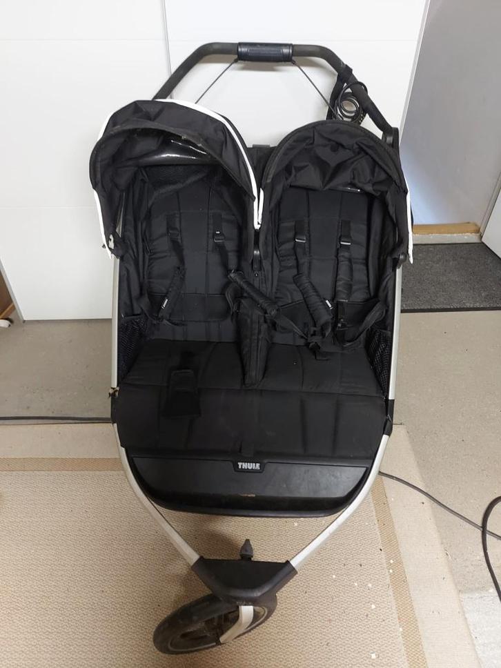 Buggy, Enfants & Bébés, Buggys, Modèle duo, Protection de pluie, Dossier réglable, Enlèvement