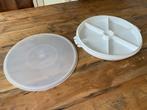 Tupperware retro hapjesschaal, Huis en Inrichting, Ophalen of Verzenden, Wit