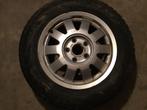 2 jantes alu A4 2001 (avec pneus neige), Autos : Pièces & Accessoires, Pneus & Jantes, 15 pouces, Pneus et Jantes, Pneus hiver