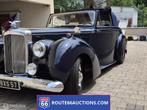 Alvis TA 21 Drophead cabriolet | Route 66 Auctions, Auto's, Oldtimers, Blauw, Leder, Bedrijf, Handgeschakeld