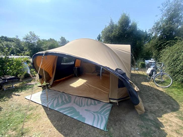 Cabanon Mercury vouwtent, Caravans en Kamperen, Vouwwagens, Cabanon, tot en met 5, Beige, Aanwezig, Ophalen