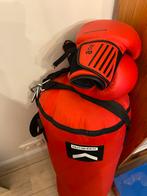 Sac de boxe et gants, Sports & Fitness, Boxe, Enlèvement, Comme neuf, Sac de boxe
